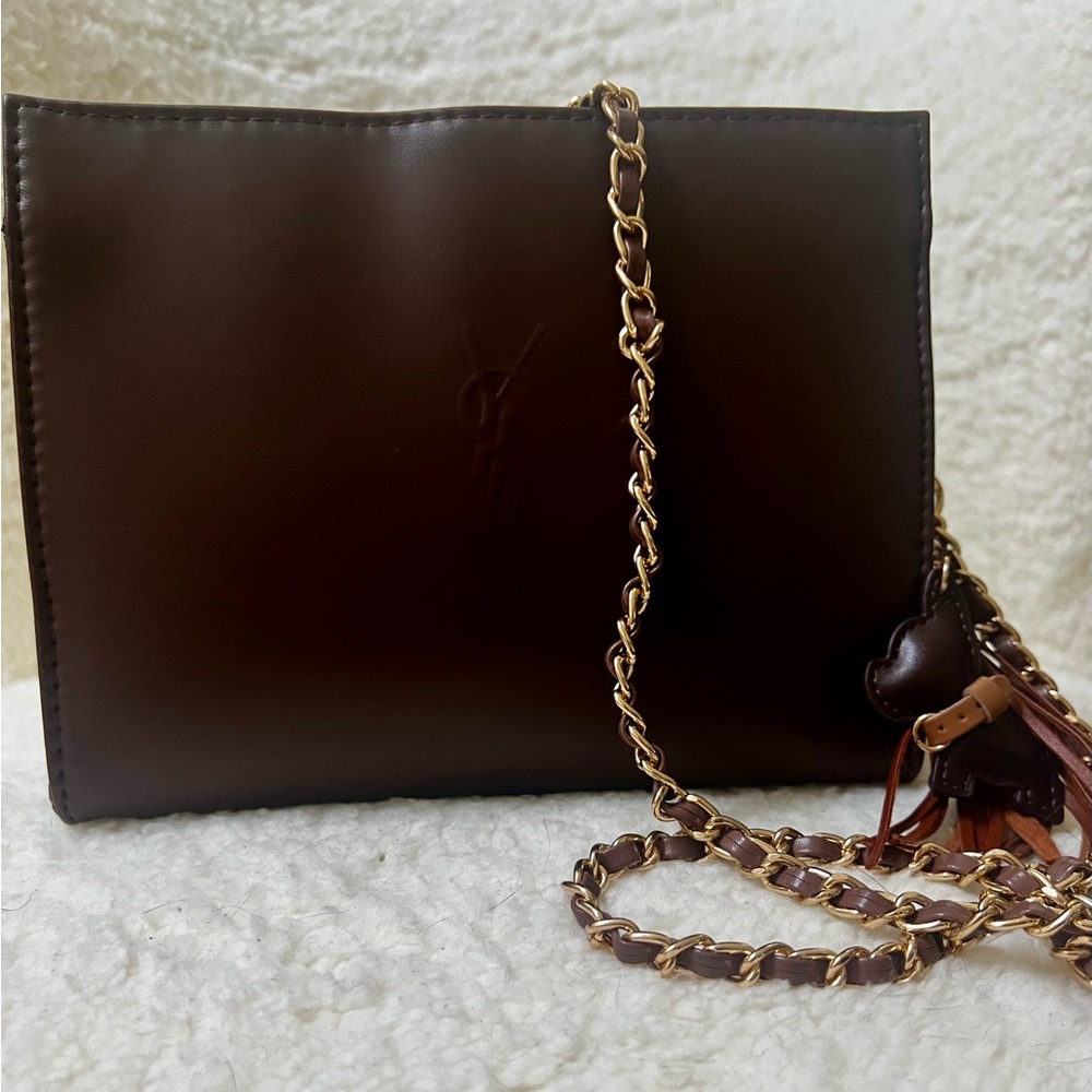 Yves Saint Laurent Converted Beauty Bag with and Charms